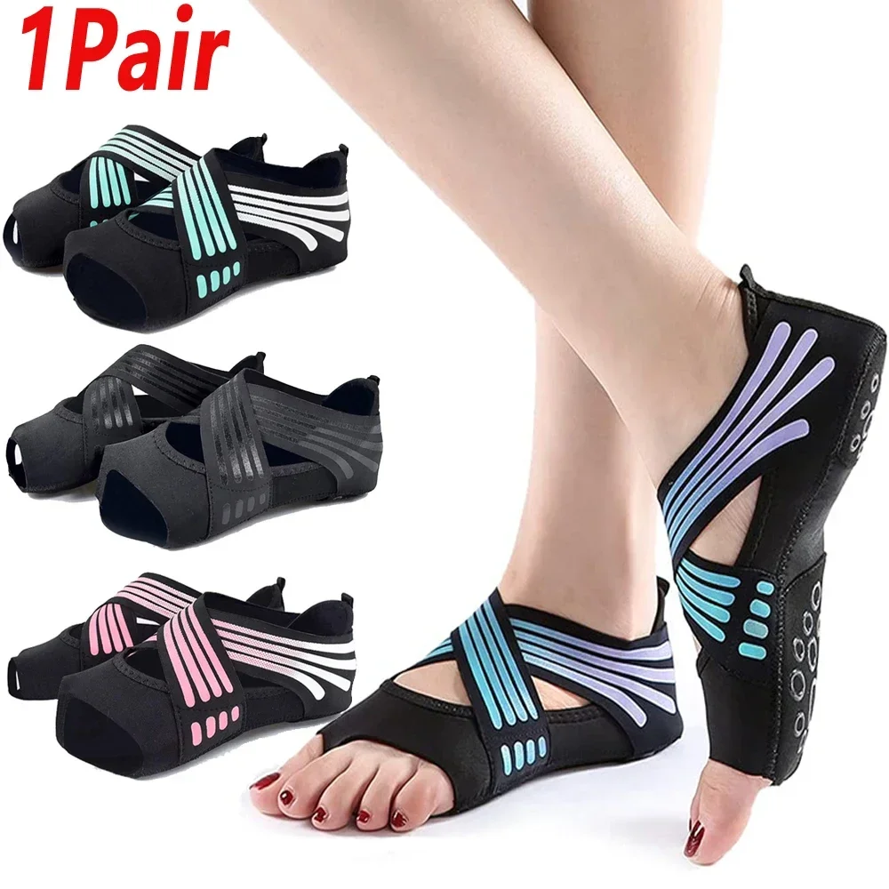 No Show Sock Women - 1Pair Professional Non-slip Gym Yoga Shoes
