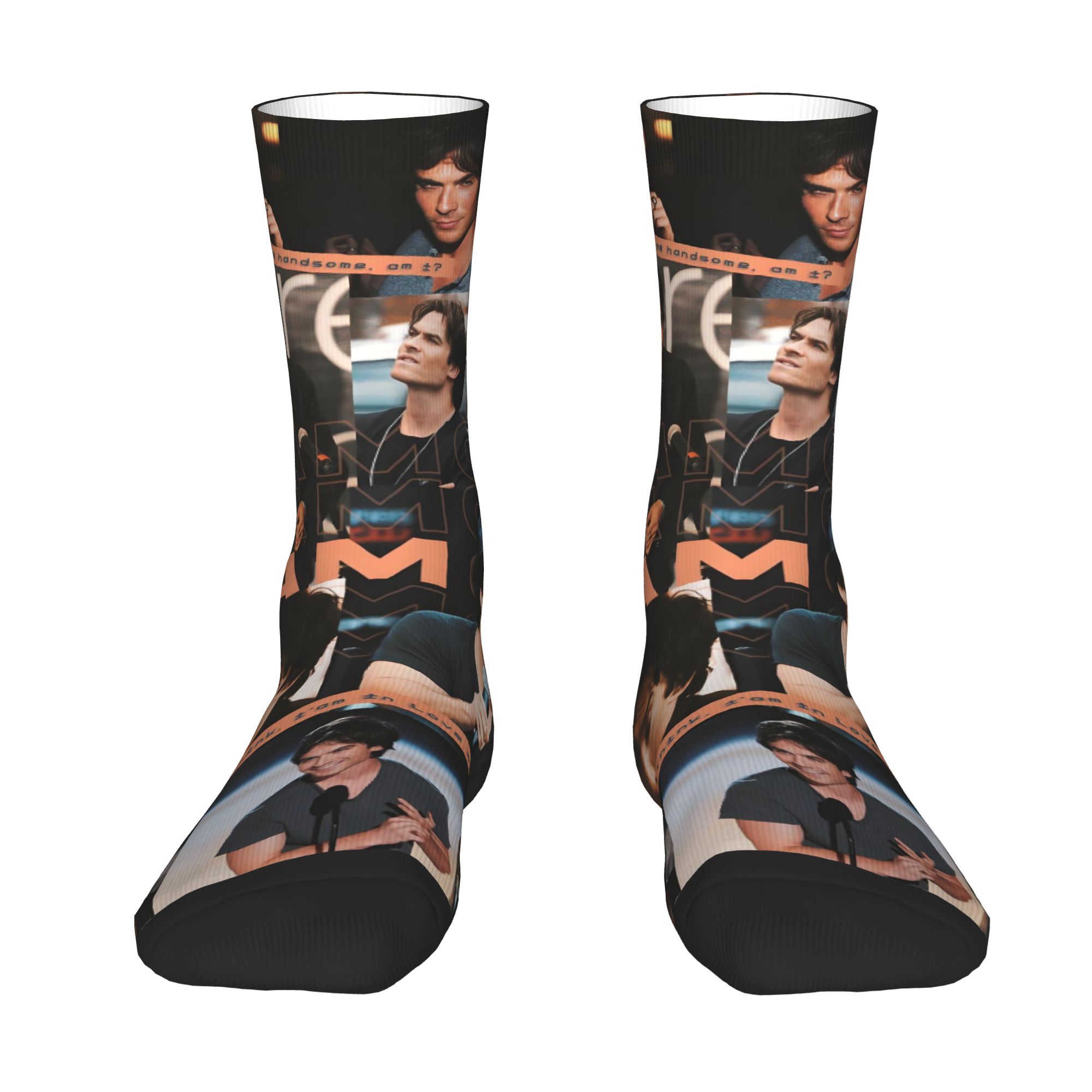 Dress Sock Men - Custom The Vampire Diaries Dress Socks