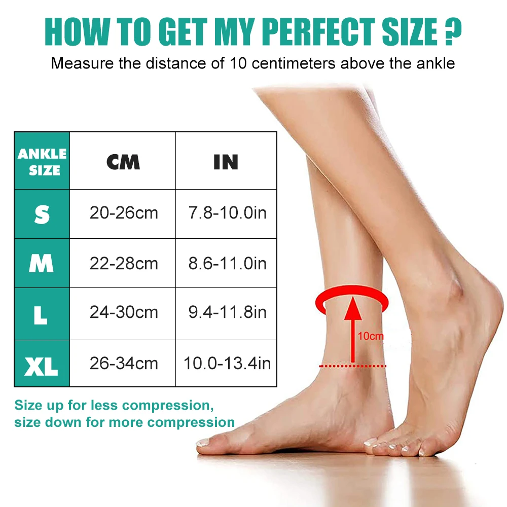 1Pair Open Toe Compression Soc - Ankle Brace Sock review and price