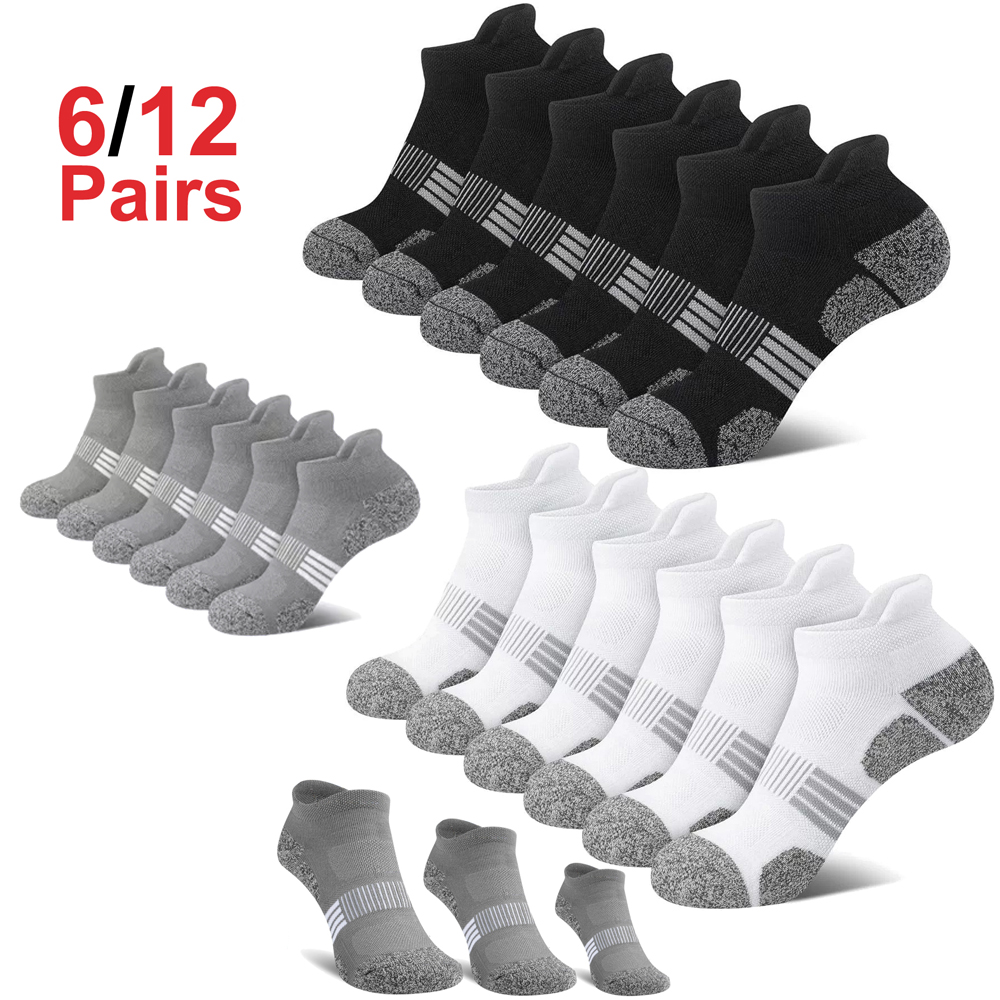 Unisex Ankle Socks 6/12 Pairs  - Ankle Sock Low Cut review and price