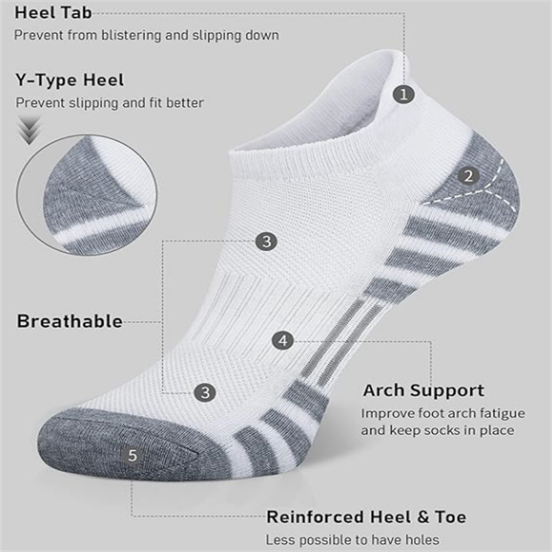 12/24 Pairs Cushioned Breathab - Athletic Sock Cushion review and price