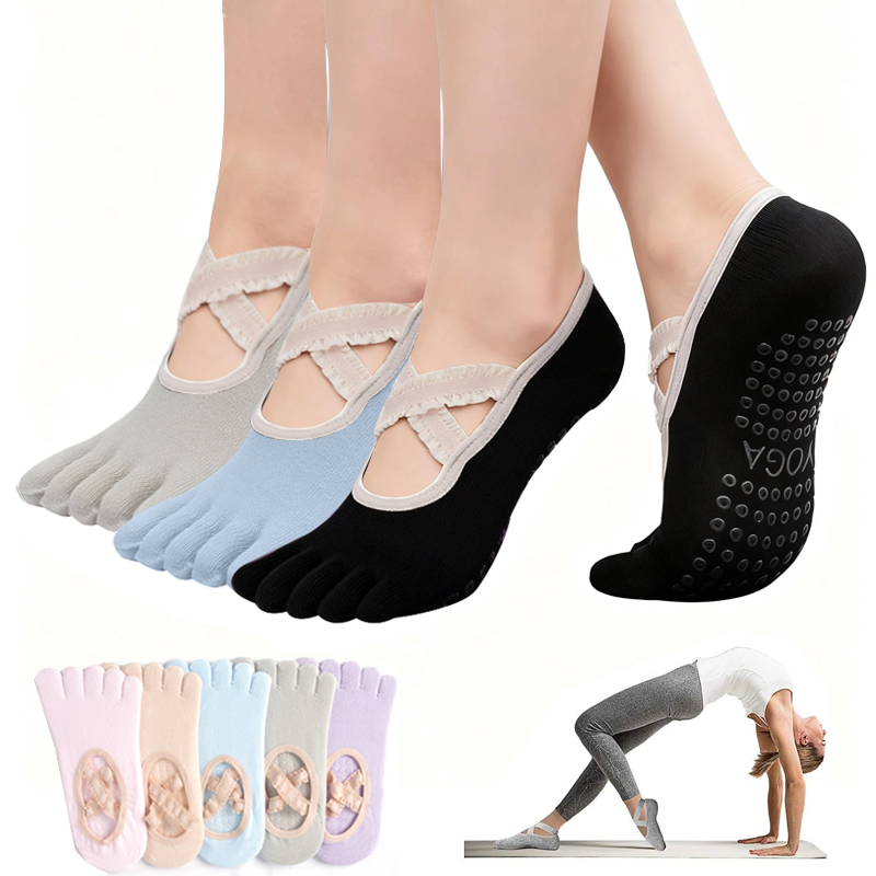 Ladies Non-Slip Pilates Socks  - No Show Sock Women review and price