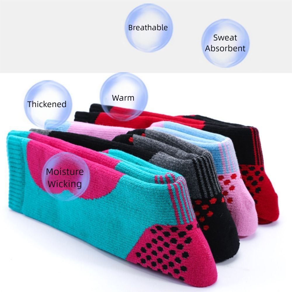 Cotton Thermal Kids Ski Socks  - Thermal Sock Winter review and price
