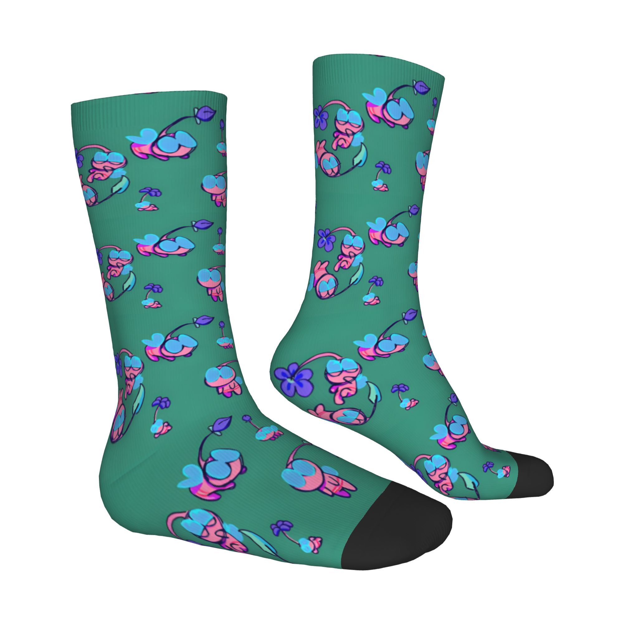 Custom P-Pikmins Anime Cartoon - Dress Sock Men review and price
