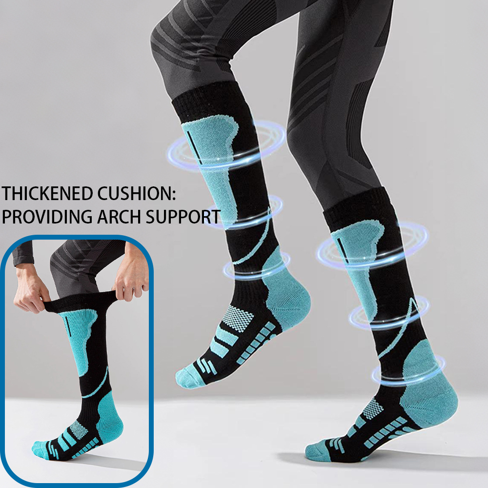 L●Mirror 2 Pairs Knee High Ski - Thermal Sock Winter review and price