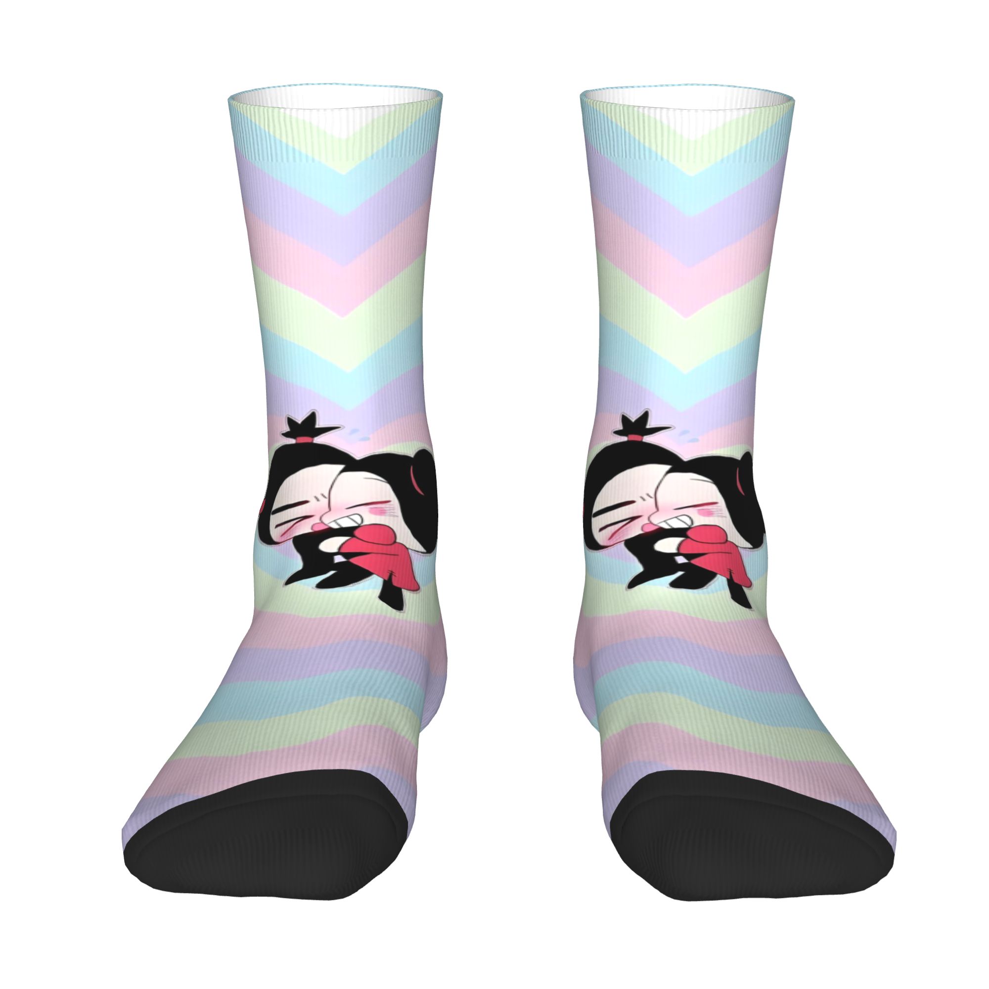Custom Cute Cartoon P-Pucca Fi - Dress Sock Men review and price