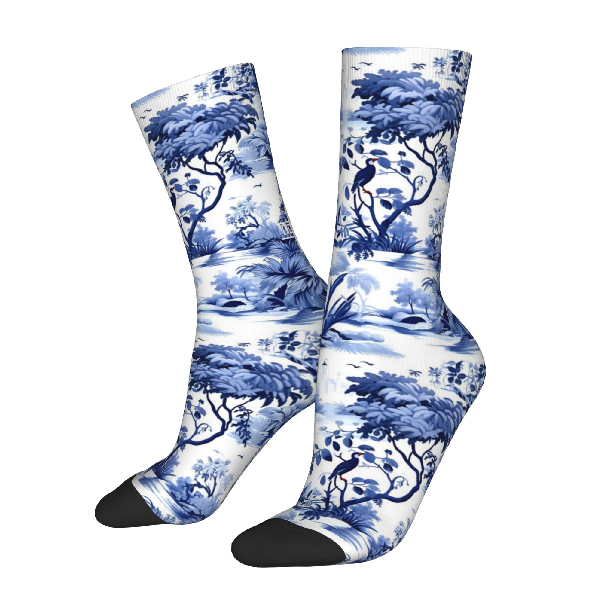 Custom Navy Blue And White Men - Dress Sock Men review and price