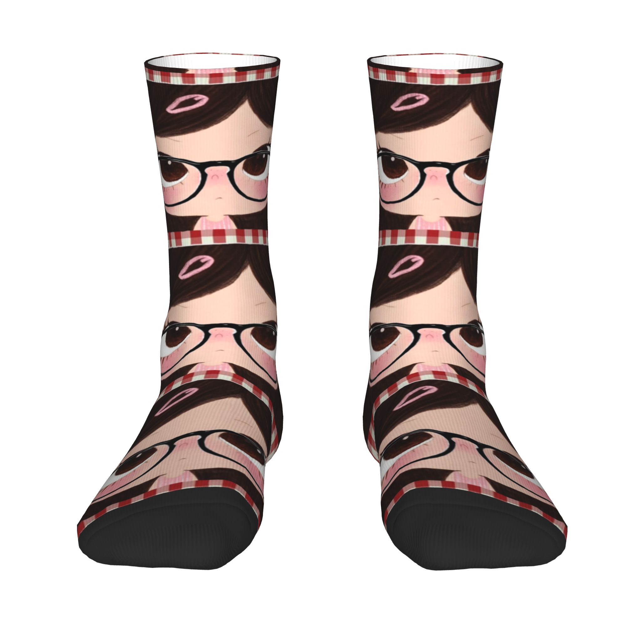 Custom Big Eyes Girl Comic Dre - Dress Sock Men review and price